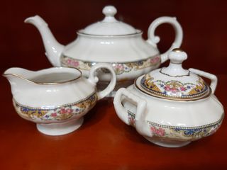 Juego de té de KRAUTHEIM porcelana alema