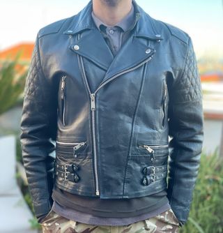 Chaqueta de cuero, vintage