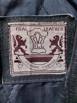Chaqueta de cuero, vintage