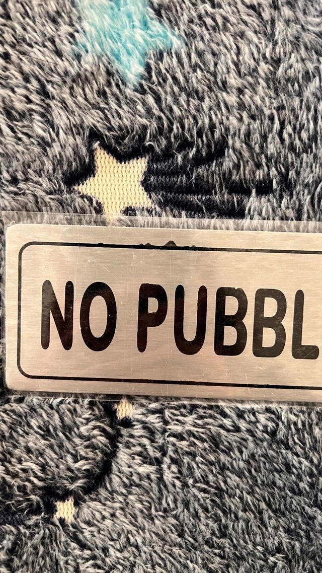 Targhetta No Pubblicità Alluminio