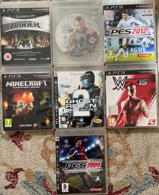 Pack de 9 juegos PS3 PlayStation 3