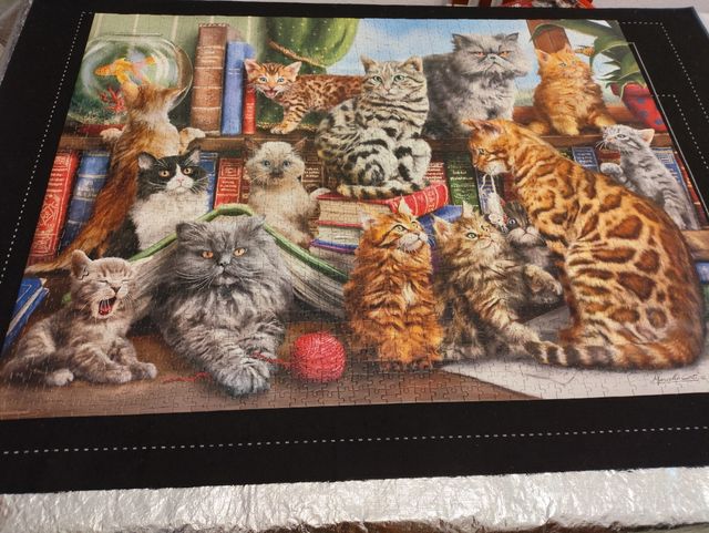 Puzzle gatos