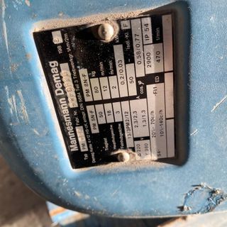 Polipasto DEMAG 80kg trifásico 380V