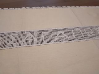 Centro tavola SAGAPO uncinetto