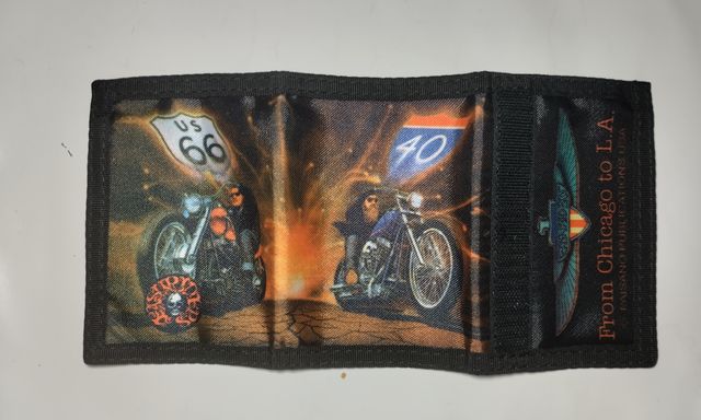 Portafoglio A Strappo Anni 80, 90 ""EasyRiders"