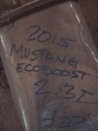 Tubo de escape Ford Mustang 2015