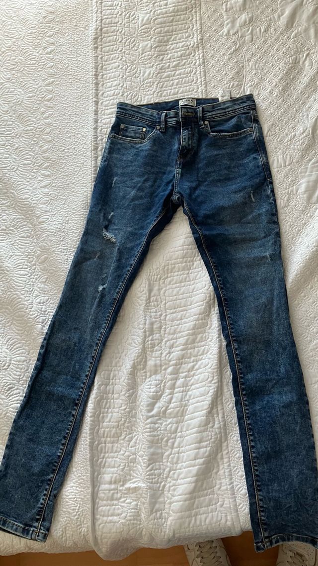 pantalones tejanos pull and bear