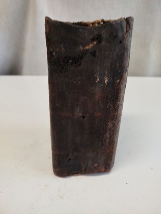 Antiguo libro breviario romano, en latín, año 1792