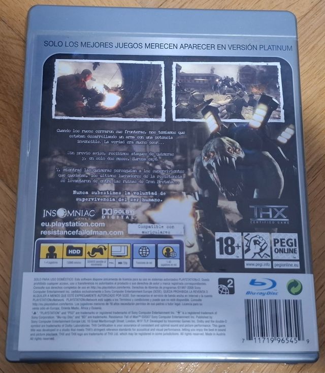 RESISTANCE - FALL OF MAN - PS3