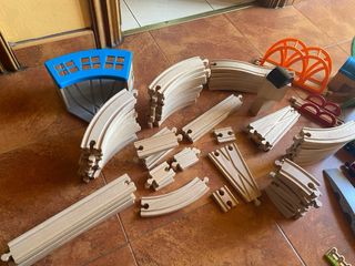 Circuito madera tren