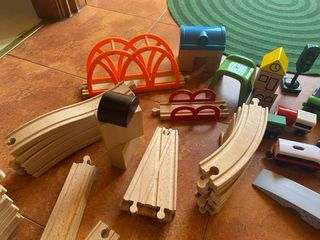 Circuito madera tren