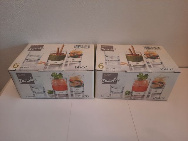 Set de 12 vasos de chupito NUEVOS