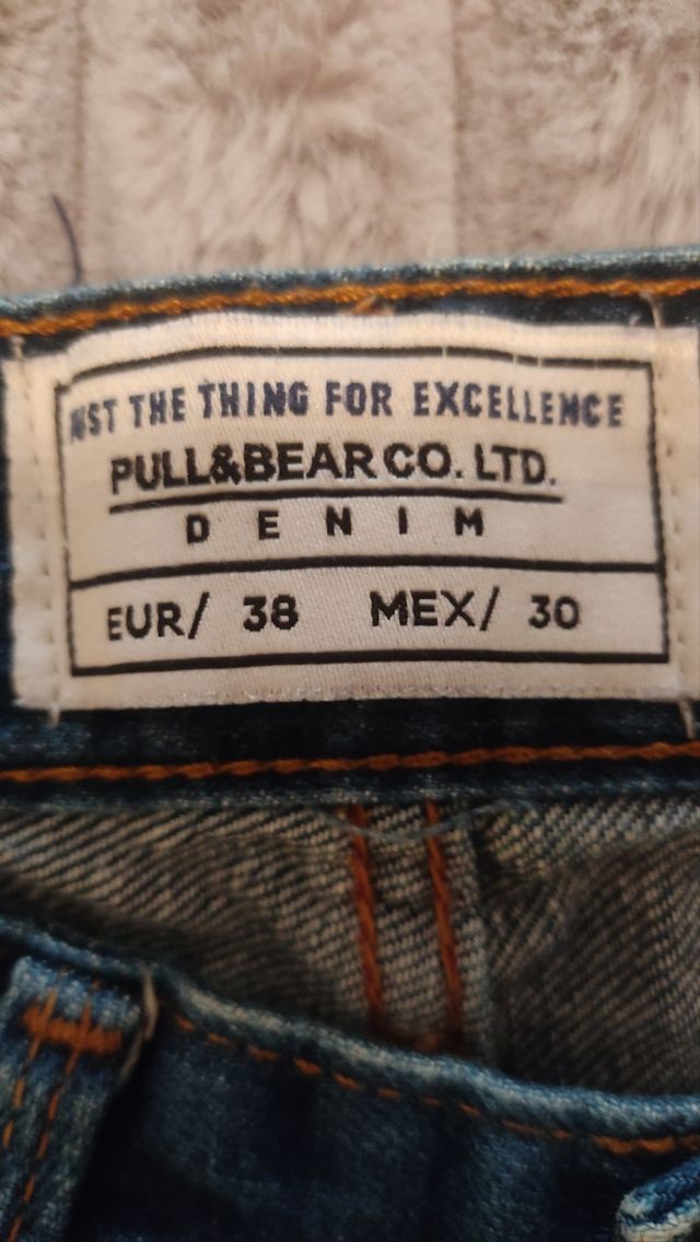 Vaquero de hombre pullbear talla 38