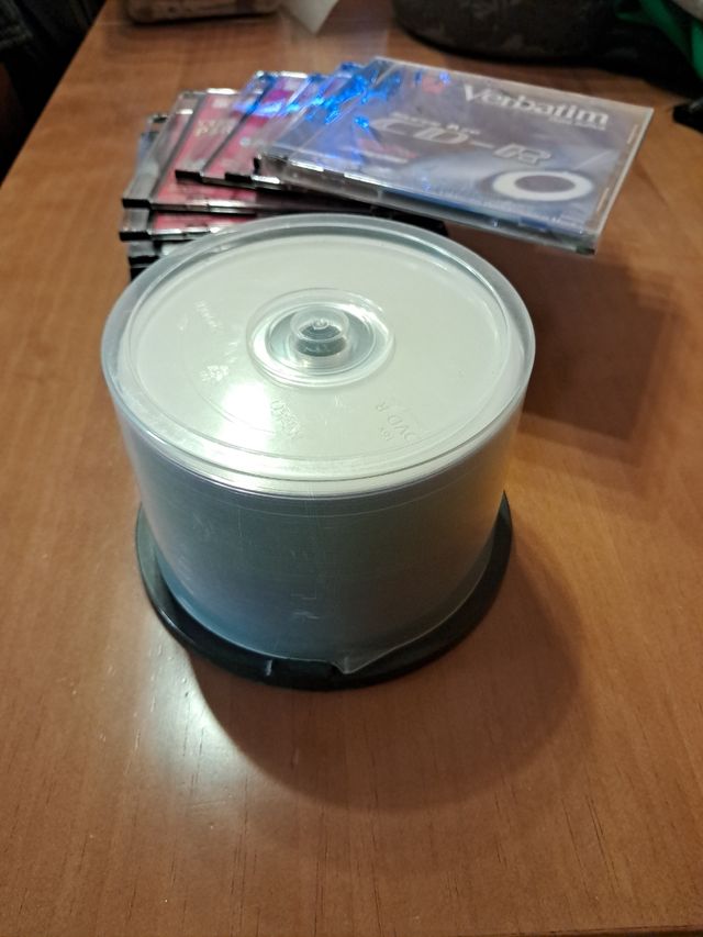 CDs y DVD vírgenes
