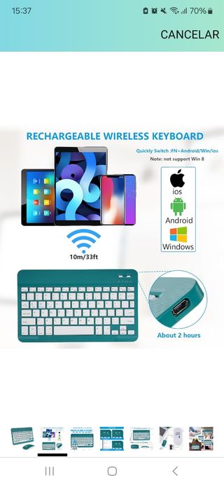 TECLADO Y RATÓN TABLET