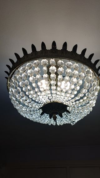 Lampara de techo antigua