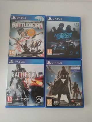 Pack Juegos PS4
