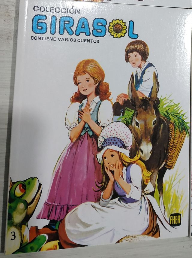 4 LIBROS por 8€ COL. GIRASOL Libros de 2/5 años