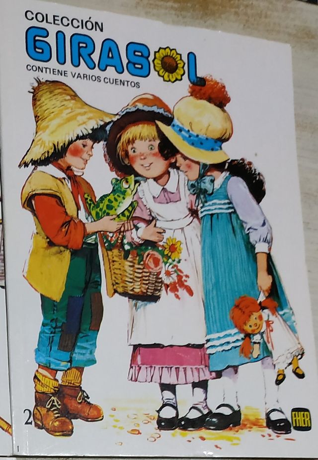 4 LIBROS por 8€ COL. GIRASOL Libros de 2/5 años