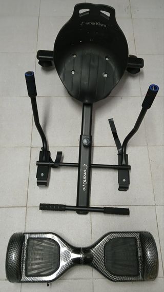 Patinete Hoverboard y Asiento