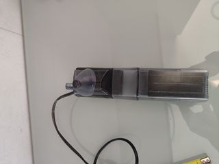 Carbón activo y filtro