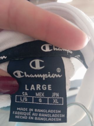 Sudadera  champion talla 16 años