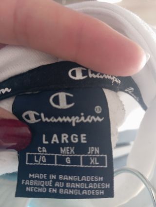 Sudadera  champion talla 16 años