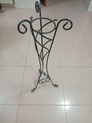 Soporte para velas grandes o macetero,