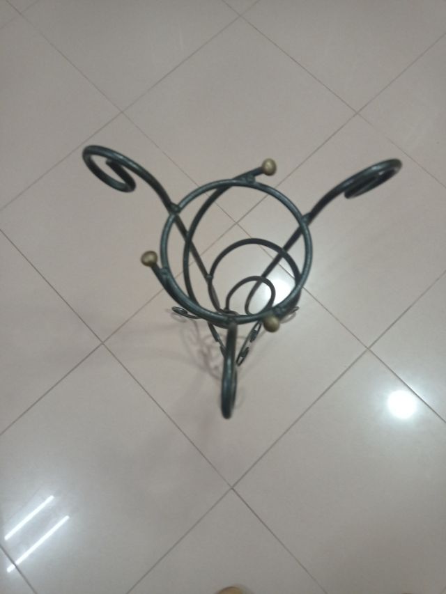 Soporte para velas grandes o macetero,