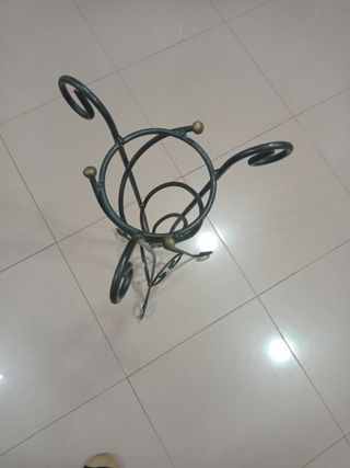 Soporte para velas grandes o macetero,