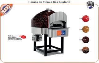 Hornos de Pizza de Leña/GAS