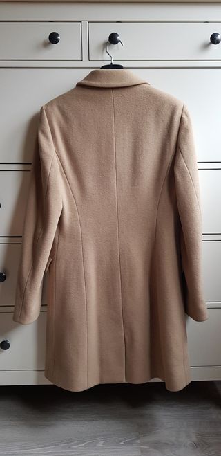 Abrigo lana color camel Tintoretto