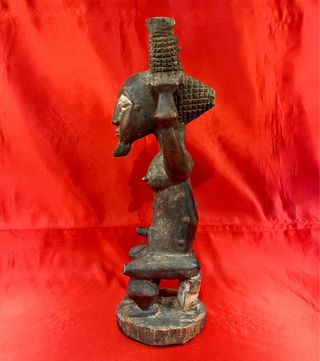 Estatua africana “Agni” de Costa de Marfil 41 cm