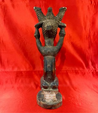 Estatua africana “Agni” de Costa de Marfil 41 cm