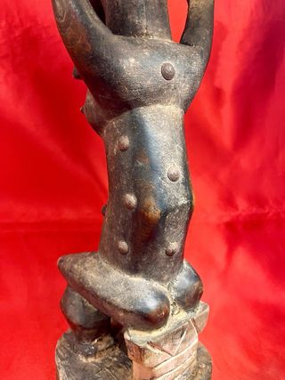 Estatua africana “Agni” de Costa de Marfil 41 cm