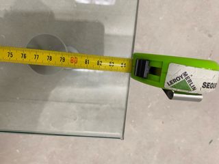 Mesa auxiliar cristal