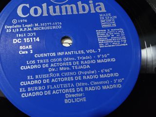 Vinilo Cuentos Infantiles 7