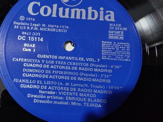 Vinilo Cuentos Infantiles 7
