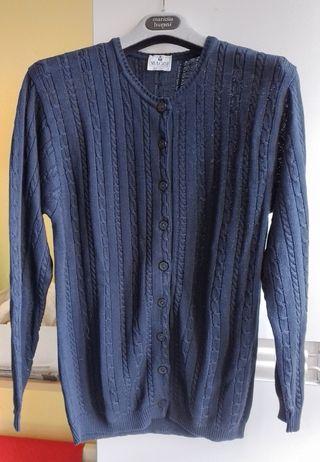 Cardigan Maggi donna colore blu