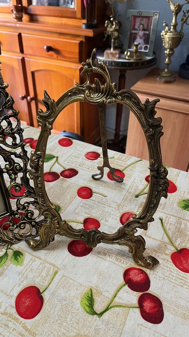 Portafotos y tocador