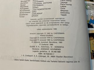 Oreja. 1ed euskera. Tintin