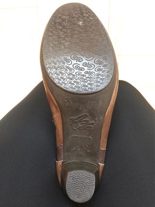 Botines piel Pitillos talla 38