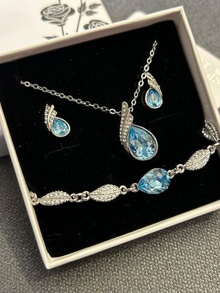 Conjunto de joyas para mujer chapado en oro Amazon