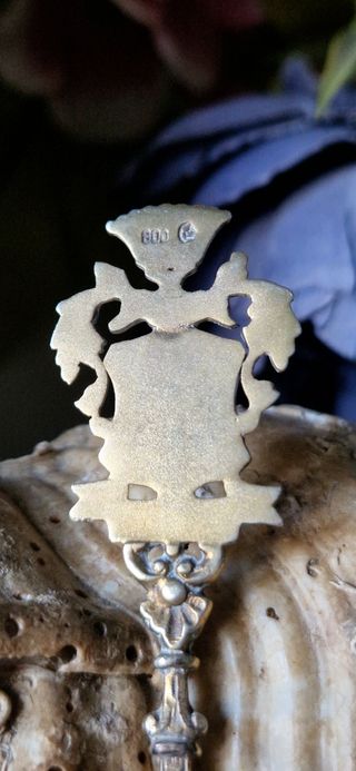 Cucharita plata Barcelona exposición