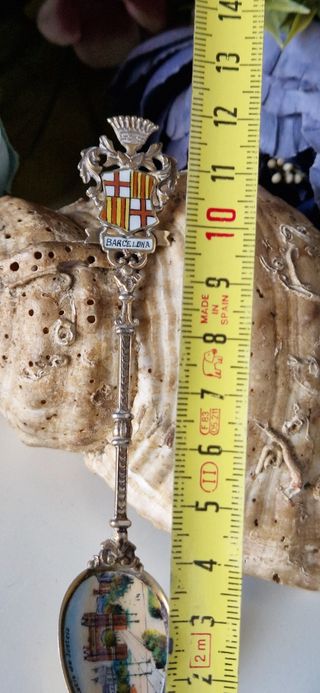 Cucharita plata Barcelona exposición