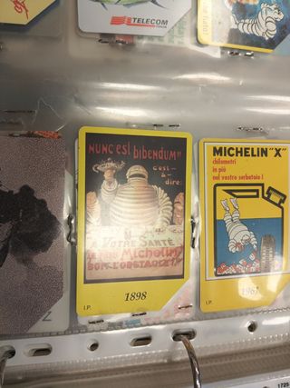 Schede telefoniche serie Michelin rare