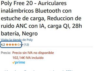 Auriculares inalámbricos Bluetooth con estuche