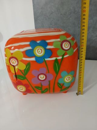 Mini Frigo Scaldavivande Portatile Floreale PYLONE