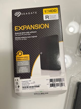 Disco duro externo Seagate Expansion HDD de 1 TB