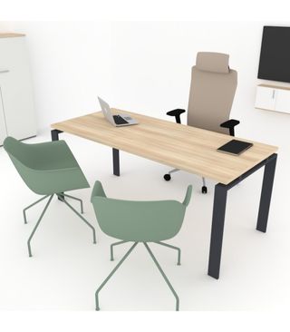 Mesa tipo oficina de 180 x 80 cm casi nueva